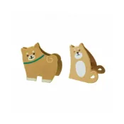 (店+)【DECOLE】日本 DECOLE 柴犬蚊香架 蚊香夾 蚊香座 動物造型