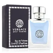 HUAHUA香水美妝 Versace Pour Homme 凡賽斯經典男性淡香水迷你小香 小香禮盒 5ml【全新正品】