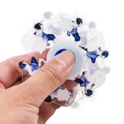 Animation Fidget Spinner Running Comic Pattern Hand Spinner
