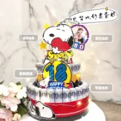 〈〈請勿先下單〉〉史努比 鈔票蛋糕---【現貨急單】生日卡｜情人節卡｜畢業卡｜手工立體卡｜驚喜卡｜送禮必收｜手工卡片