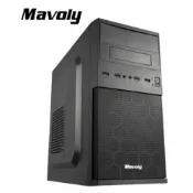 【紐頓e世界】MAVOLY 松聖 1808 電腦機殼【M-ATX/顯卡長27cm/CPU高14cm/上置電源艙】