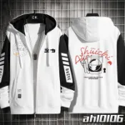 🚀台現🚀 連帽開衫服 連帽夾克 學生衣服 名偵探柯南 灰原哀基德安室透動漫連帽開衫衛衣春秋冬 情侶外套 二次元外套衣
