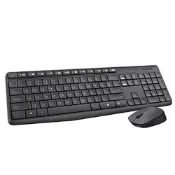 Logitech 羅技 MK235 無線滑鼠鍵盤組【九乘九文具】有線鍵盤&滑鼠組 有線滑鼠 商務鍵盤鍵鼠組 滑鼠鍵盤