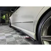 Kc汽車部品 賓士 BENZ W212 S212 前期 [R款] 側裙 側裙定風翼 碳纖維 E250 E350 E63