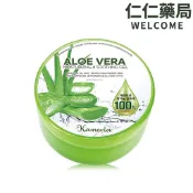 Kameria凱蜜菈 100%濟州島蘆薈保濕凝膠300ml 【仁仁藥局】蘆薈 保濕 曬後舒緩  一瓶多用
