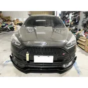 現貨 福特FOCUS MK3.5 ST 直上型 鋼琴烤漆黑 專用前下巴 前定風翼 前鏟 前擾流板 下擾流板 改裝下巴