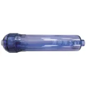 【清淨淨水店】丹頓聖燭型濾芯專用KT透明空罐，搭丹頓陶瓷濾心/聖燭濾心專用，旋蓋內外2分牙口，110元.