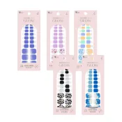 【DASHING DIVA】GLOW薄型凝膠美甲貼紙 22入_多款任選