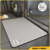 台製+客製地墊 | 新一代珪藻土吸水地墊 仿鱷魚紋理浴室地墊 矽藻土地墊 腳踏墊 防滑墊 廁所地墊 門口地墊 玄關地墊