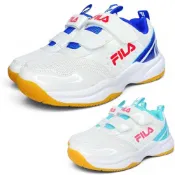 (店+)【FILA】Fila 羽球鞋 排球鞋 室內足球鞋 運動鞋 男童女童 兒童 童鞋 全新正品 J804Z