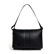 Adidas Puffy Msg Bag 黑色 亮面 斜背包 郵差包 單肩 可調式背帶 手提包 KW1274