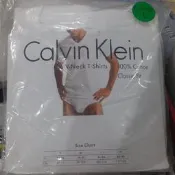  ↖省錢大作站↘【 Calvin Klein 品牌正品】凱文克萊 (CK)進口名牌純棉V領男短袖T恤/內衣(L號/白色)-1組6件(全新)#319105
