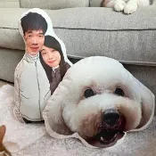 【香港製作】客製化抱枕|寵物抱枕|造型抱枕|人形抱枕|紀念日禮物