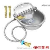 牛用飲水碗 304不鏽鋼浮球式自動飲水器 牛馬羊飲水設備 25E（水碗+水管+膨脹絲2個+美式快接轉換頭）