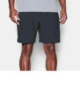 【戶外風】UNDER ARMOUR 男子UA HG 7吋 Solid慢跑短褲*(實品顏色是黑色)