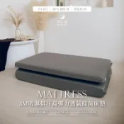 §同床共枕§ 3M吸濕排汗高彈力透氣抑菌床墊 單人3x6尺 厚度5cm 台灣製造