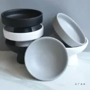 全球選品1館 生活百貨 容器陶瓷花瓶器皿擺放擺件客廳簡約擺盤香櫞佛手柑無托盤觀賞託盆