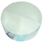 文具通OA物流網 【文具通】圓形 三格 筆洗盤 筆洗桶 N6010001【APP滿額下單10%點數(單一帳號最高1000點)】9/30止