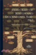 【三民網路書店】John Crary of Boston and Descendants, 1660-1967: A Genealogical Study
