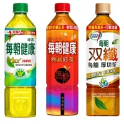 (店+)【每朝健康】每朝健康 綠茶 双纖烏龍茶 熟藏紅茶 12入
