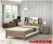 蘆洲巨林家具館..艾尼3.5尺灰橡色/原木色單人床(不含配件)(4分床板)-GD*595-2..台北地區免運費!!