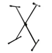 ☆陽光音樂城☆全新 臺製 X型單管琴架 X型電子琴架  交叉型琴架 五段式高度調整 鍵盤架