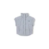(店+)【KAPPA】K0D82NY90D 復古運動羽絨背心 冬立領無袖保暖戶外背心 女款