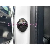涔峰ＣＦ☆ (碳纖) COROLLA CROSS 門鎖扣蓋 不鏽鋼 保護蓋 六角鎖蓋 AURIS ALTIS RAV4