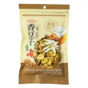 【惠香】藥膳香豆子160g X2(獨家調味去殼脫殼蠶豆酥片純素食)