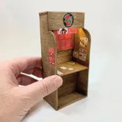 [ HankTown ] 1/12 一人拉麵座席 十籣｜一蘭 微縮模型 袖珍