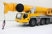 .1/87合金彷真吊車LIEBHERR利勃海爾起重機模型HO收藏擺件