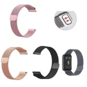 (店+)米蘭尼斯 適用 Garmin Vivoactive 3 3T Music 錶帶寬度20mm手錶 磁吸 不鏽鋼 金屬 錶帶錶帶 替換帶