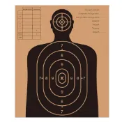 台灣  ipsc/ idpa CQB 精密靶 13*16英吋/3mm厚 射擊 硬卡紙板 靶紙 三層瓦楞紙板構成 痕跡不炸