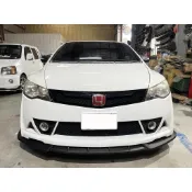 LI✌適用 CIVIC 八代 喜美 競速版 消光黑 前下巴 前鏟 前定風翼 前擾流板 下擾流板 改裝下巴 改裝擾流✌