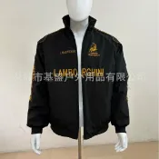極樂藏寶閣 【復古刺繡】賽車夾克 機車騎行服 棒球外套 F1風格 紅牛配色 賽車服 防風防摔 加厚保暖 全款式可選 支持客製化