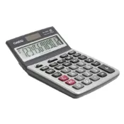 (店+)【CASIO 卡西歐】12位數 雙電源可掀式商用計算機AX-120ST