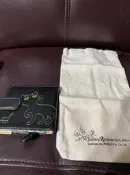 幾米短皮夾全新僅拍照附收納袋泛黃全新沒有使用