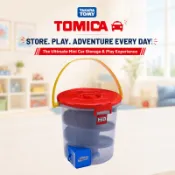 TAKARA TOMY Tomica World 小汽車收納桶 軌道玩具收藏組