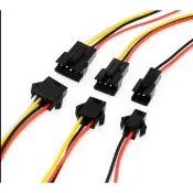 SM2.54端子線 20cm SM-2P 空中對插接頭 SM2P 3P 4P 對插 連接線 2.54MM 全長40CM