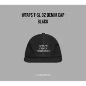 -現貨- WTAPS T-6L 02 CAP 黑 水洗 丹寧 帽 23SS