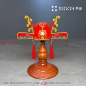 【新品*熱銷】XIGOR希閣黃銅狀元帽擺件書桌家居裝飾金榜題名高考禮物桌面