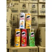《省錢叔叔二館》品客 洋芋片 大罐110g(原味、洋蔥、比薩、BBQ、起司）ㄧ罐53元 品客洋芋片