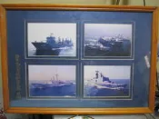 眷村-眷村-照片,相片,海軍93遠航訓練支隊敬贈-相片組-含框-1603160408