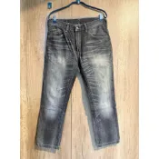 Levis 606 二手牛仔褲- 黑 赤耳 小直筒 (LEVIS 07606-0008)- W32