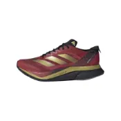 (店+)【adidas 愛迪達】JS1919 adidas Adizero Boston 12 舒適百搭 PU織物 低幫 馬拉松訓練長跑田徑比賽跑步鞋 男女同款 紅金色