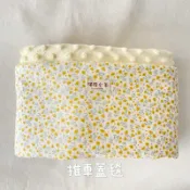 ［檸檬小羊］ 推車蓋毯 嬰兒被 荳荳毯