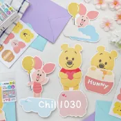 韓國大創 小熊維尼 小豬 卡片 造型卡片 卡通卡片 祝賀卡 邀請卡 信封 生日卡片 派對卡片 節慶卡片 迪士尼