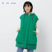 a la sha 貓咪耳朵個性鋪棉背心