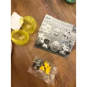 寶可夢萬聖節快樂吉祥物幽靈皮卡丘黑色幽靈 歌舞伎面具扭蛋