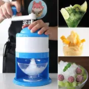 協貿國際日用品生活8館 手搖刨冰機家用小型沙冰機商用刨冰神器顆粒冰沙雹冰機手動碎冰機